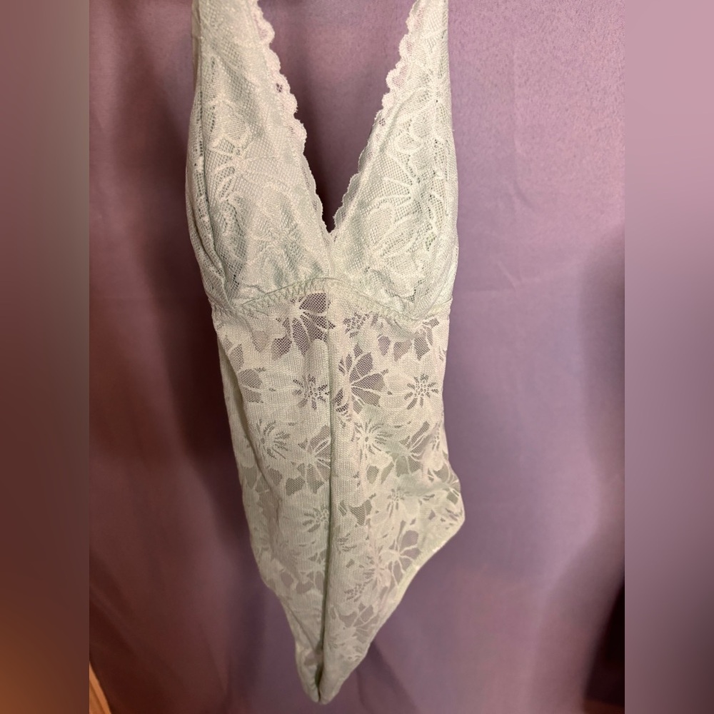 Mint bodysuit Victoria’s Secret